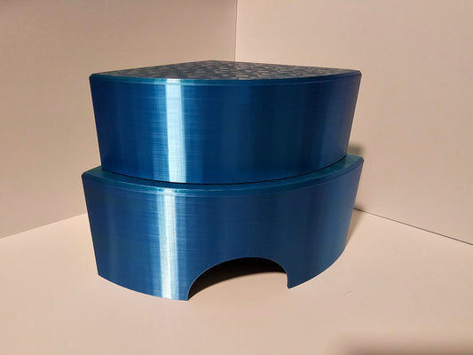 3D Reptile Hide - Corner Bi level suite