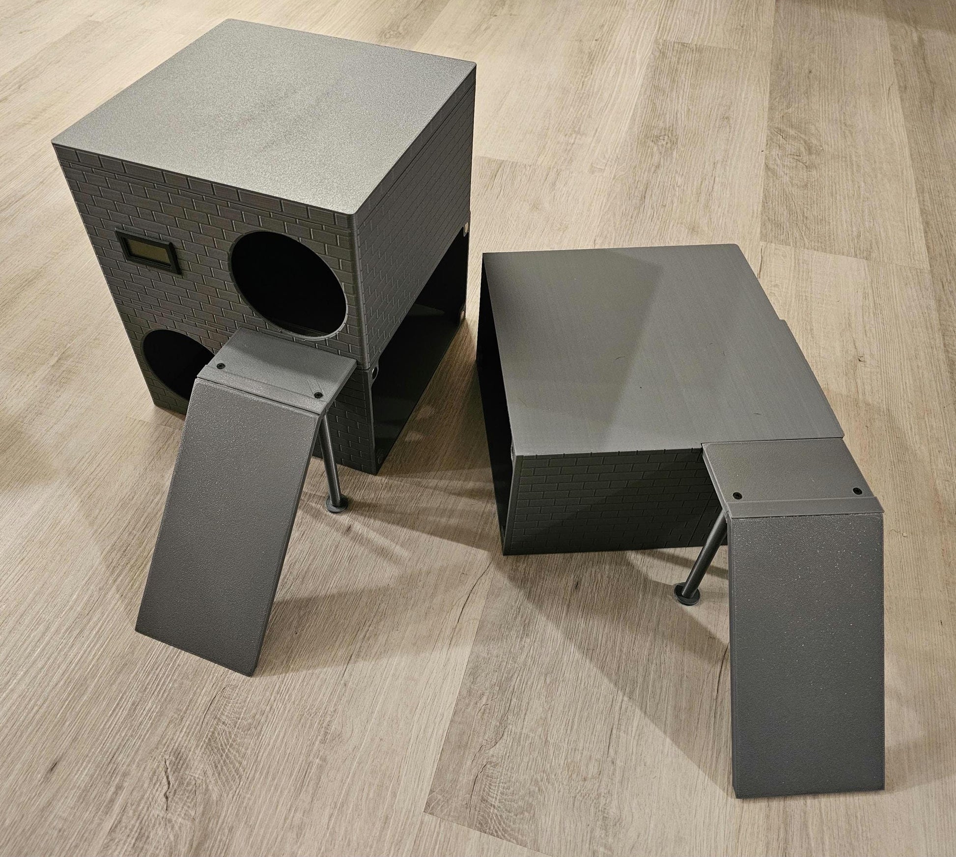 XL custom Brickstone Manor - 3D Printed Reptile Hide