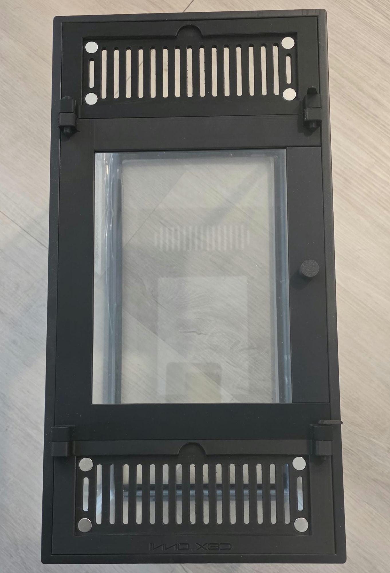 INNOX3D DIY 5.5 Gal tank conversion kit- Removable mesh air vents and plexiglass door.