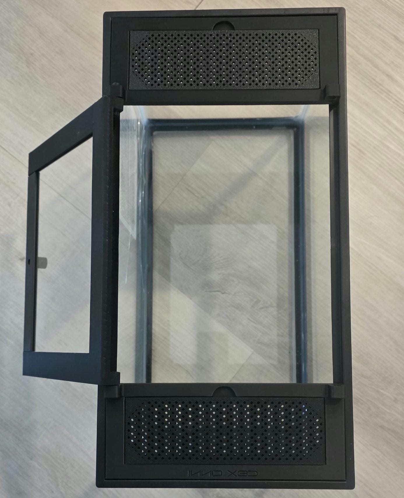 INNOX3D DIY 5.5 Gal tank conversion kit- Removable mesh air vents and plexiglass door.